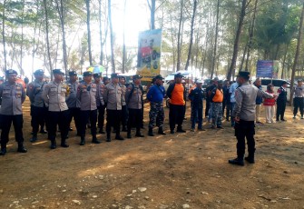Amankan BayFest di Pantai Wonogoro, Polsek Gedangan Libatkan TNI hingga Tim Medis