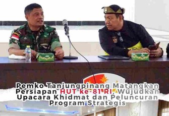 Pemkot Tanjungpinang Matangkan Persiapan HUT ke-81 RI, Wujudkan Upacara Khidmat dan Peluncuran Program Strategis