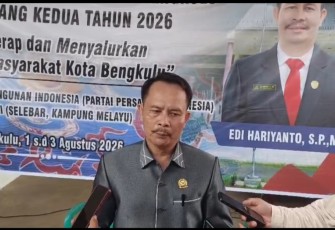 Anggota DPRD Kota Bengkulu Edi Hariyanto 
