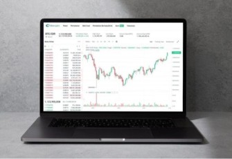 Ilustrasi pergerakan harga Bitcoin di platform Tokocrypto