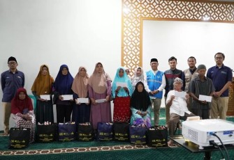 Kegiatan Santunan untuk Anak Yatim &amp; Duafa oleh PLN IP UBP Jatigede