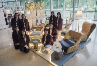 Mahasiswa Interior Design BINUS @Bandung Tampilkan Karya di Indonesia International Furniture Expo (IFEX) 2026