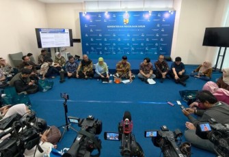 Media Briefing di Kantor Kementerian PU
