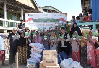 PTPN Group Kirim 17 Ton Bantuan untuk Korban Bencana di NTT