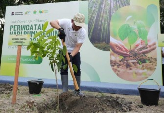 PTPN IV PalmCo Gencarkan Gerakan Hijau dan Jaga Sumber Air Warga