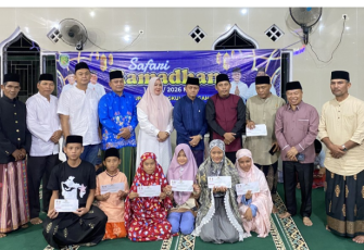 Sekretaris Daerah (Sekda) Kabupaten Bengkulu Tengah, Drs. Tomi Marisi, M.Si Gelar Safari Ramadan /Foto : MC 