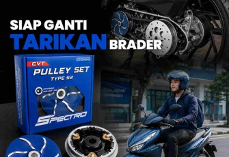SPECTRO Hadirkan Pulley Set Type S2 untuk Akselerasi Motor Matic Lebih Responsif