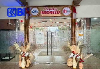 Sambut HUT ke-81 RI, BRI BO Kramat Jati Semarakkan Nuansa Merah Putih