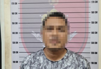Terduga Pelaku Saat Diamankan 