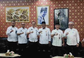 Wali Kota Tanjungpinang, Lis Darmansyah, menerima audiensi Kepala Kantor Wilayah (Kanwil) Pemasyarakatan Kepulauan Riau, bertempat di Ruang Wali Kota Tanjungpinang, Kamis (26/2/2026)