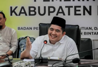 Dewan Eksekutif Mahasiswa (DEMA) STAIN SAR melaksanakan audiensi bersama Pemerintah Kabupaten Bintan pada Senin (02/03/2026) di Ruang Rapat Bawah Bapperida Bintan