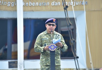 Asisten Teritorial (Aster) Pangkolinlamil Kolonel Laut (P) Indra Joko Rerangin, M.Han