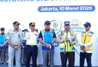 Kakorlantas Hadiri Apel Terpadu Jasa Marga Siaga