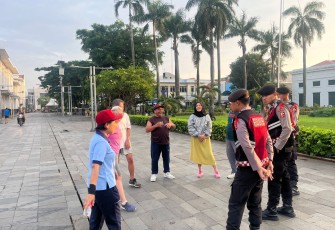 Detasemen Perintis Baharkam Polri Gelar Pengamanan ‘Strong Point’ dan Patroli Dialogis di Titik Vital Jakarta