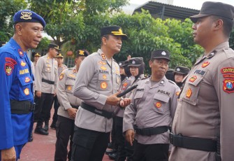 Polresta Sidoarjo Siagakan 1.200 Personel Pelayanan Pengamanan Hari Buruh 2026