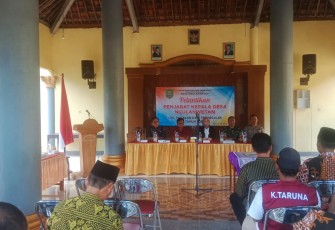 Pj Kades Ngulanwetan Resmi Dilantik di Pogalan Trenggalek