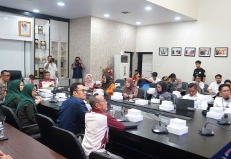 Rapat Koordinasi Rutin TPID periode September 2026 untuk mengevaluasi perkembangan harga dan inflasi Kota Tanjungpinang, Rabu (23/9/2026).