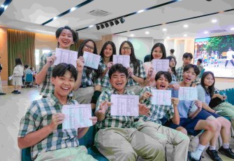 Kegiatan CKG di Sekolah IPEKA Sunter, Jakarta Utara, Senin (10/2).