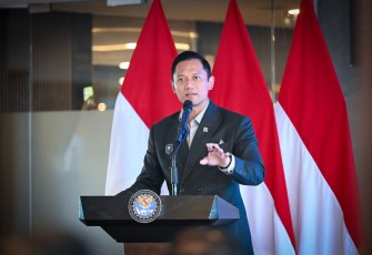 Menteri Koordinator Bidang Infrastruktur dan Pembangunan Kewilayahan Agus Harimurti Yudhoyono (AHY)