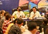 Menparekraf RI Sandiaga Uno didampingi Gubernur Kepri H. Ansar Ahmad saat memimpin Video Conference Meeting Travel Bubble 