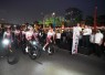 Kapolri saat melepas pesepeda pecahkan rekor MURI di Jakarta 