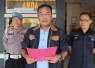 IPDA Aap Ahmad Safei saat memberikan keterangan pers di Polsek Pandeglang, Rabu (28/9)