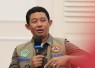 Kepala BNPB Suharyanto dalam konferensi pers Update Penangana Gempabumi M5,6 Cianjur, Minggu (27/11/2022). 