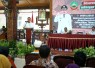 Bupati Blora Arief Rohman membuka sosialisasi BLT dari DBHCHT di pendopo rumah dinas Bupati.