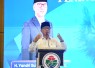 Mendes PDT Yandri Susanto saat membuka acara Peningkatan Kapasitas dan Konsolidasi TPP dalam Optimalisasi Pemberdayaan Masyarakat Desa serta Monev Implementasi Regulasi Terbaru Kepmendesa 294/2025 di Wyndham Hotel Surabaya, Senin (22/12/2025).