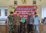 Sinergitas TNI-Polri dan Pemda Trenggalek saat Kawal Penyaluran BLT Warga Kurang Mampu di Desa Pogalan