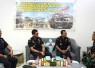 Kepala Kantor Bea Cukai Lhokseumawe, Bambang Sutarjo, didampingi Kepala Seksi Penindakan dan Penyidikan M. Syahputra serta Kepala Seksi Kepatuhan Internal dan Penyuluhan Vicky Fadian saat melakukan kunjungan silaturahmi dan koordinasi dengan Komandan Kodim 0103/Aceh Utara, Letkol Arh. Jamal Dani Arifin, di Makodim 0103/AUT, Senin (11/05/2026).