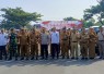  Acara penyerahan secara simbolis kendaraan operasional KDKMP Kodim 0727/Karanganyar, di Plaza Alun-alun Karanganyar, Senin (11/5/2026).