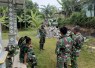 Babinsa jalin komunikasi disela istirahat TMMD