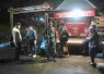 Babinsa Desa Brabe saat patroli keamanan kampung