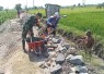 Bangun irigasi wilayah desa binaan