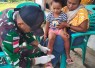 Pelayanan kesehatan satgas Yonarmed 12 Kostrad