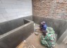 Pengerjaan MCK rumah mbah Paini