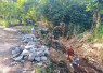 Pengerjaan tanggul penahan tanah