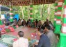 Syukuran panen jagung di wilayah desa binaan
