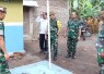 Peninjauan tangki septik warga