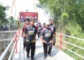Peresmian jembatan merah putih presisi di Blitar Kota