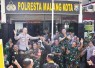 Kapolresta Malang Kota Kombes Pol Putu Kholis bersama Danrem 083/Bdj 