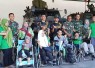 Kegembiraan anak-anak disalitas foto bersama di Yonif 512/QY 