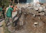 Pembuatan parit di Dusun Lembenah