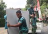Distribusi material RTLH milik ibu Sumana