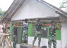 Pembongkaran rumah ibu Tuha warga desa Ledok Tempuro