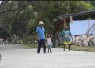 Warga Kampung Sesor menikmati jalan cor 