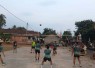 Olahraga bersama pemuda Desa Lodok Tempuro