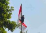 Upacara rakyat di pegunungan Kendeng, Jawa Tengah, Senin (17/8)