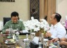 Kepala BRAN Jenderal Polisi Prof Dr Dedi Prasetyo bersama Menko PM Muhaimin Iskandar di Jakarta, Rabu (14/10)